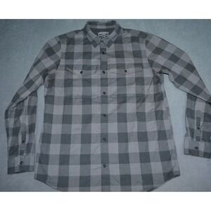 REI Co-op Wallace Lake Flannel Button Up Shirt Long Sleeve Check Mens Large Tall
